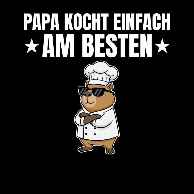 Dad Cooks Best - Capybara Chef
