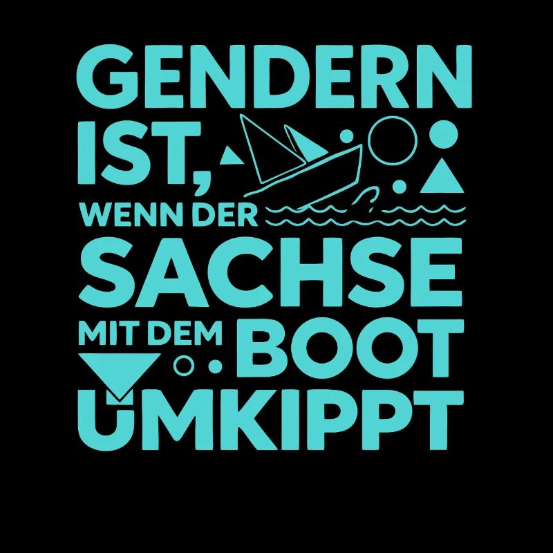 Gendern Sachse Boot Umkippt Dialekt Witz