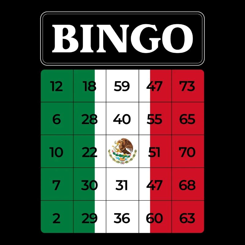 Bingo Player Bingo Mexico Theme Bingo