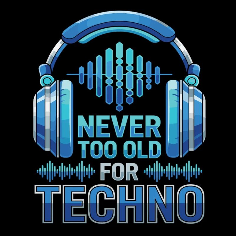 Never Too Old For Techno DJ Music