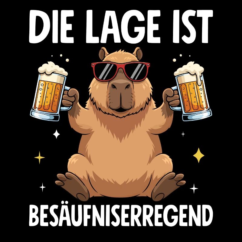 Die Lage Ist Besäufniserregend Capybara
