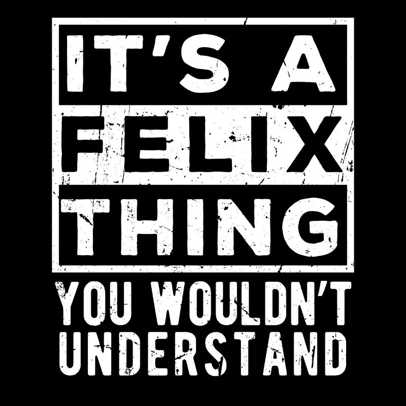 C’est une chose de Felix que tu ne comprendrais pas