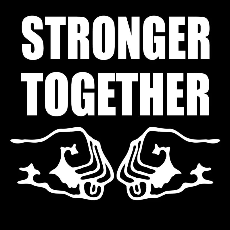 Ensemble de cadeau d'amitié de solidarité forte