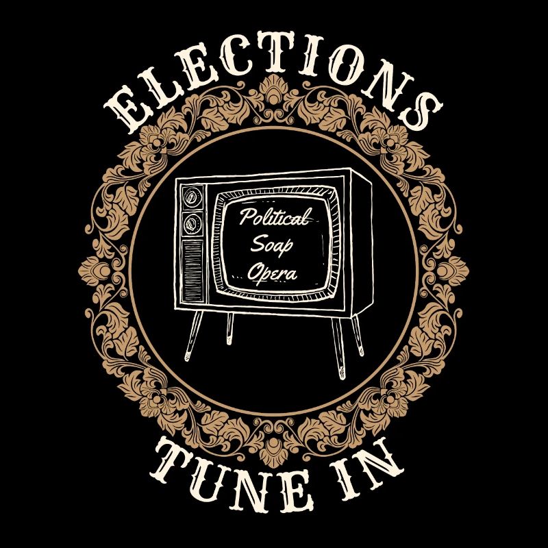 Satire télévisée rétro sur les élections