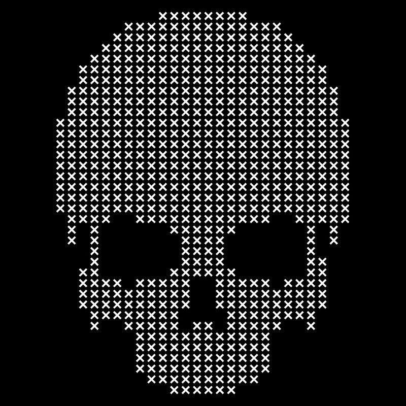 Points de crâne géométriques à points