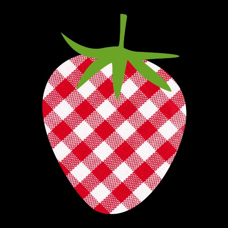 Erdbeere Muttertag kariert Frucht Obst Karo süß