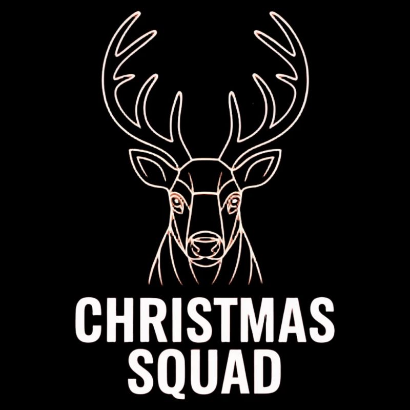 Neon Deer Squad Noël