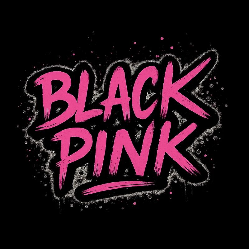 Pink Graffiti Kontrast