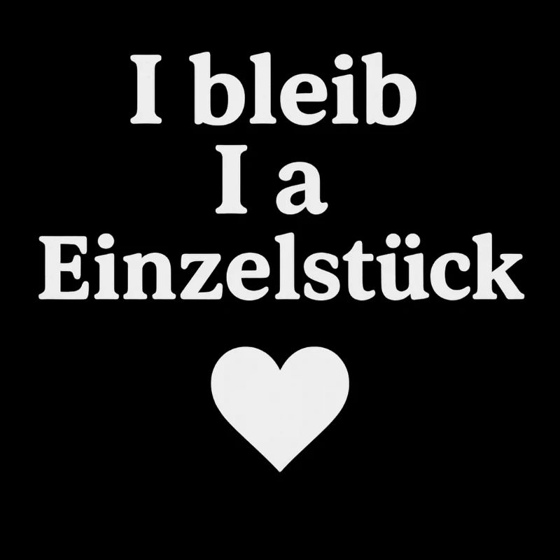 Je reste une pièce unique