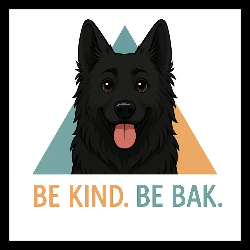 Be Kind Be Bak Hundedesign