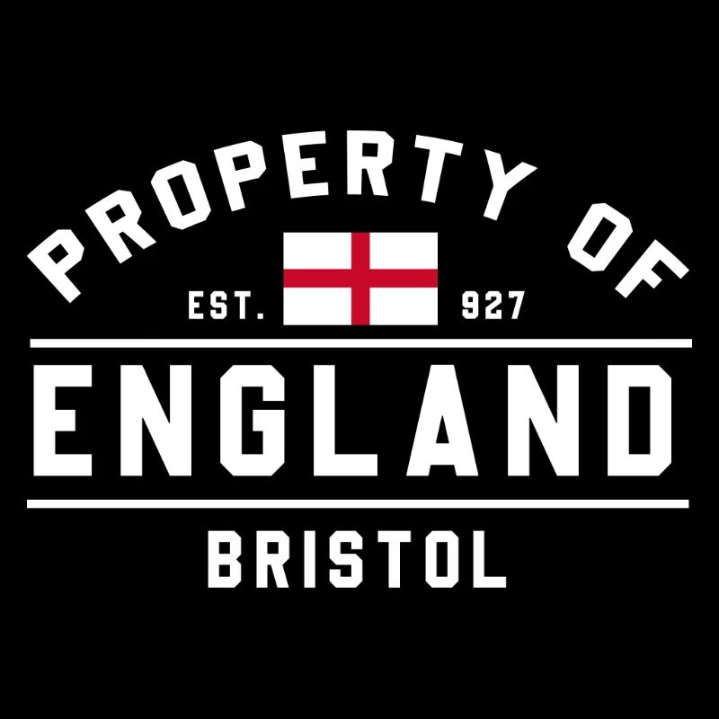 Angleterre Bristol Drapeau Design graphique