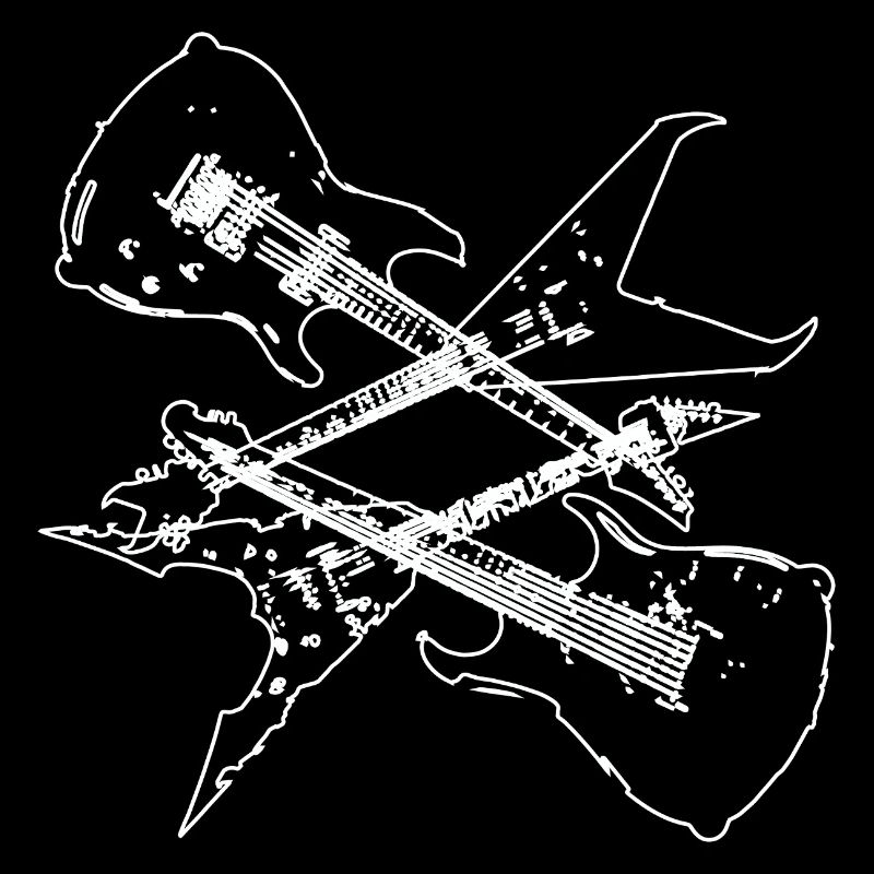 Conception de composition de guitares électriques