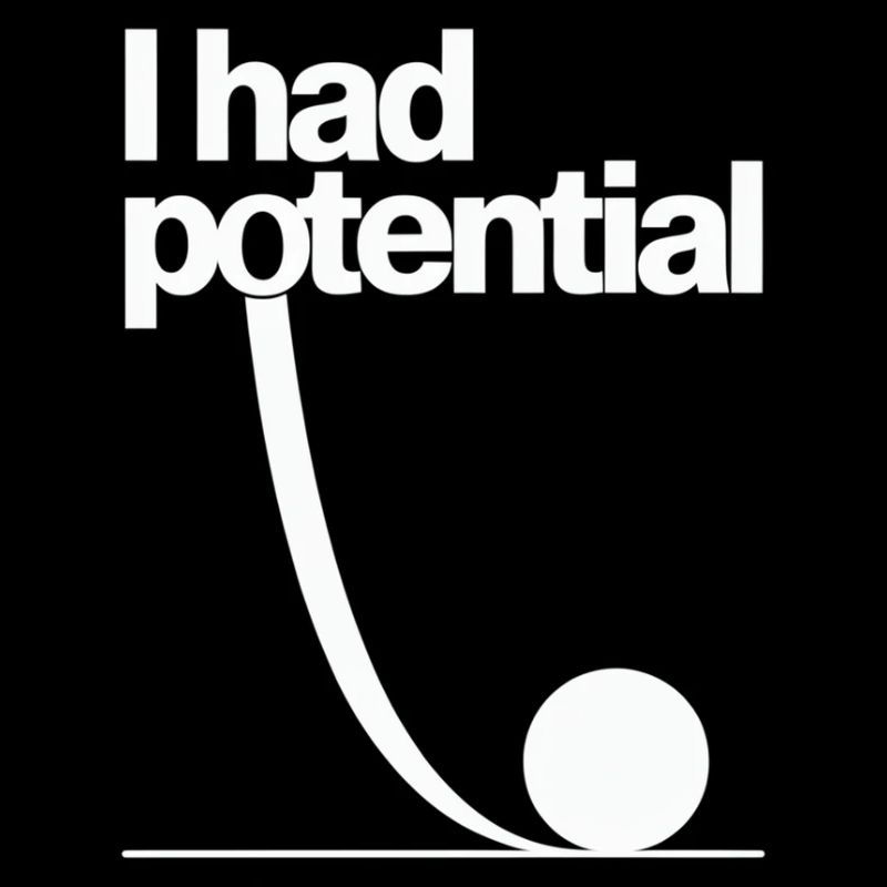 Potential unfolds: typography, graphics, science