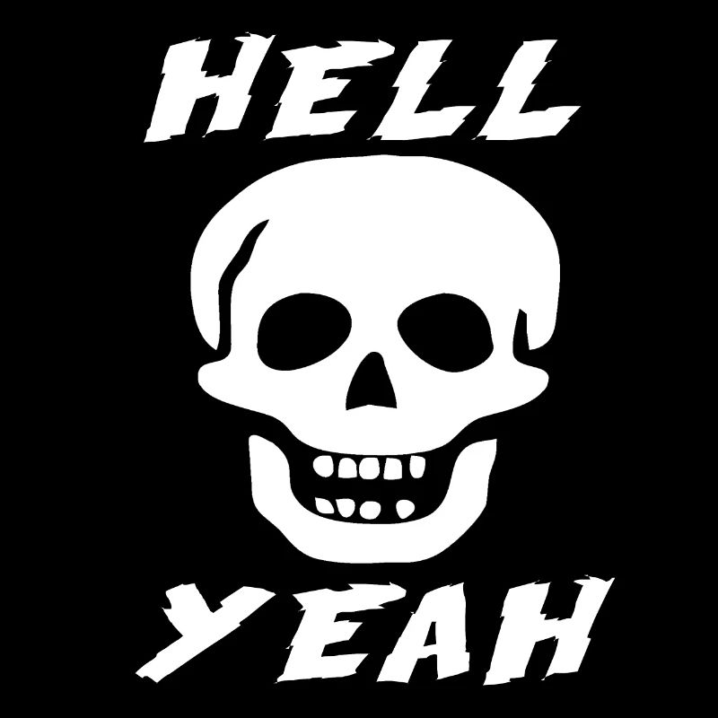 Stone Cold skull hell yeah