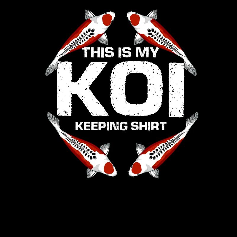 This Is My Koi Keeping Pond Fish Hobby Statement