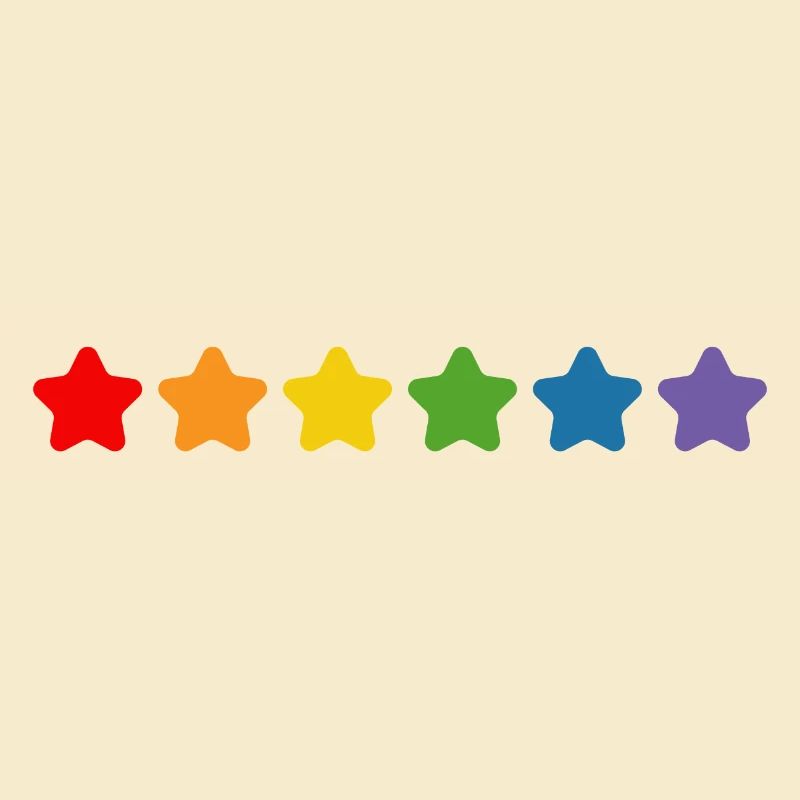 Regenbogen Sternchen LGBT lgbtqi queer