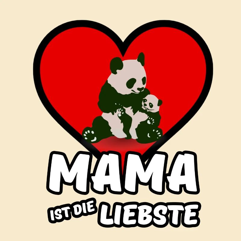 Mama ist die Liebste - Mutter, Muttertag, Geschenk