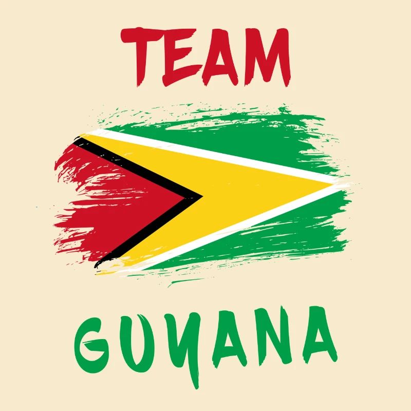 Drapeaux de l'équipe Guyane