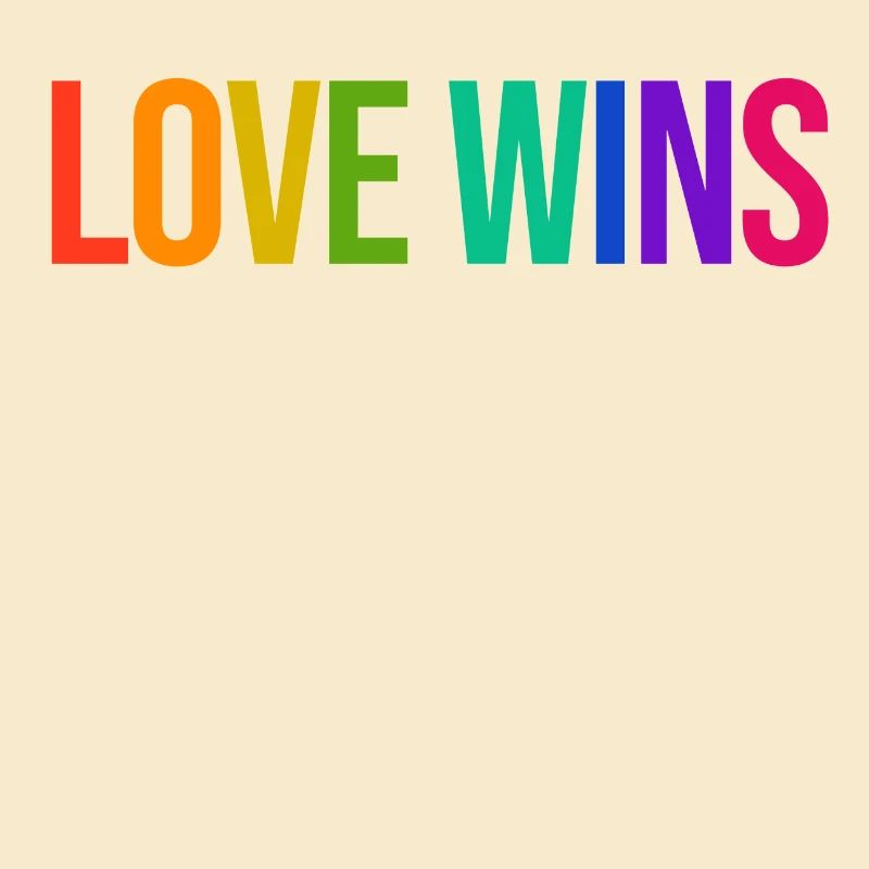 Rainbow Lgbt Equality Statement Pride
