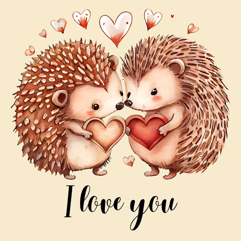 Loving hedgehogs