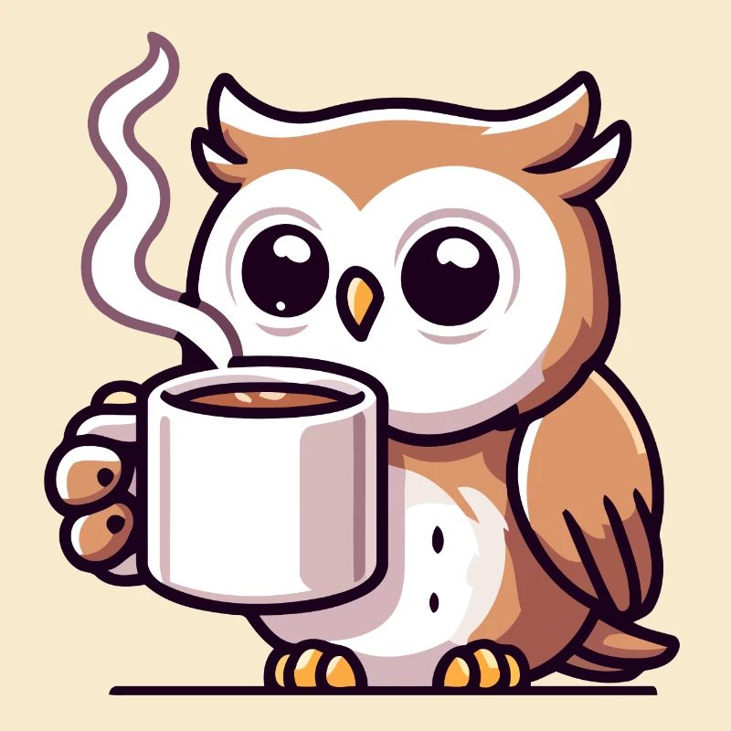 Wise Brew Owl : le compagnon du café du matin
