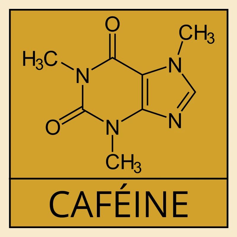 molécule de caféine