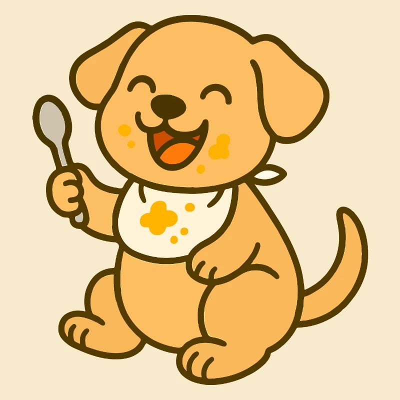 Nourrir avec l’amour d’un chiot