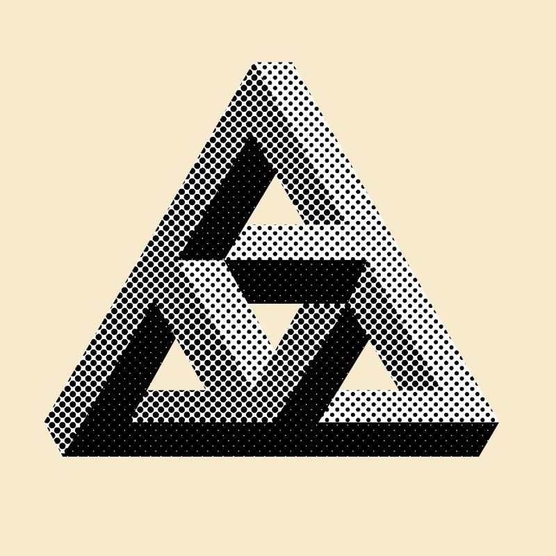 Optical Illusions Design Triangle