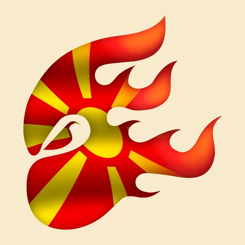 Drapeau de la Macédoine - Macédoine - Ninja