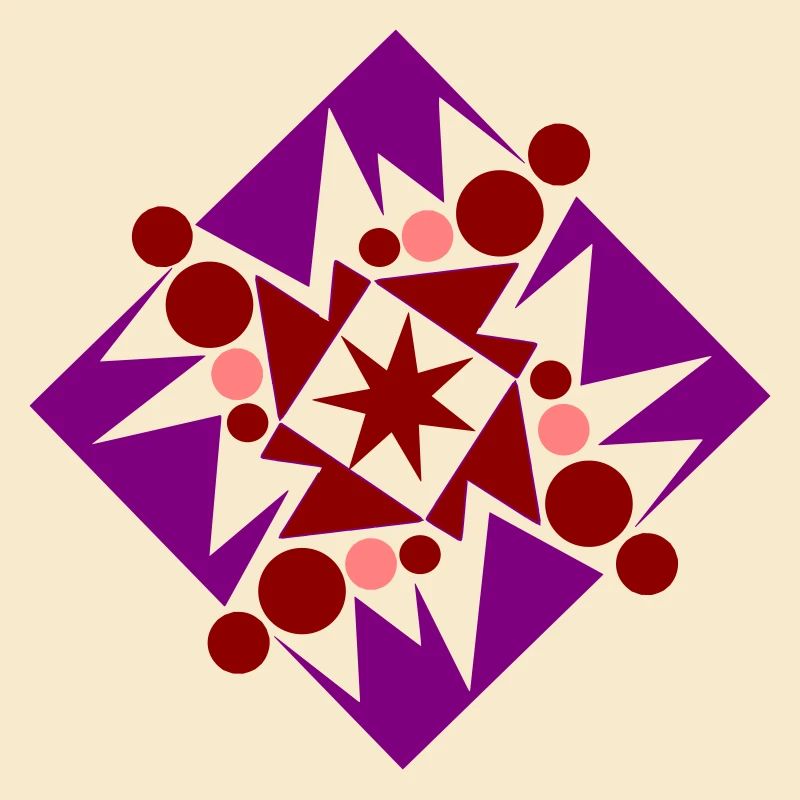 Geometric composition by Cean