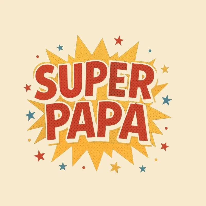 Super Dad Comic Explosion