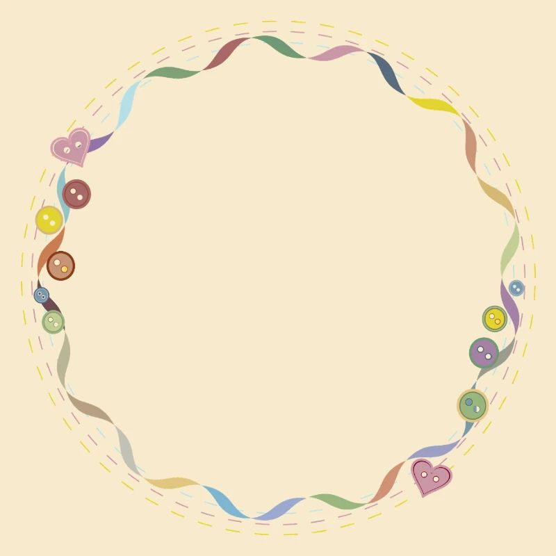 Embroidered Frame – Creative Needlework Motif