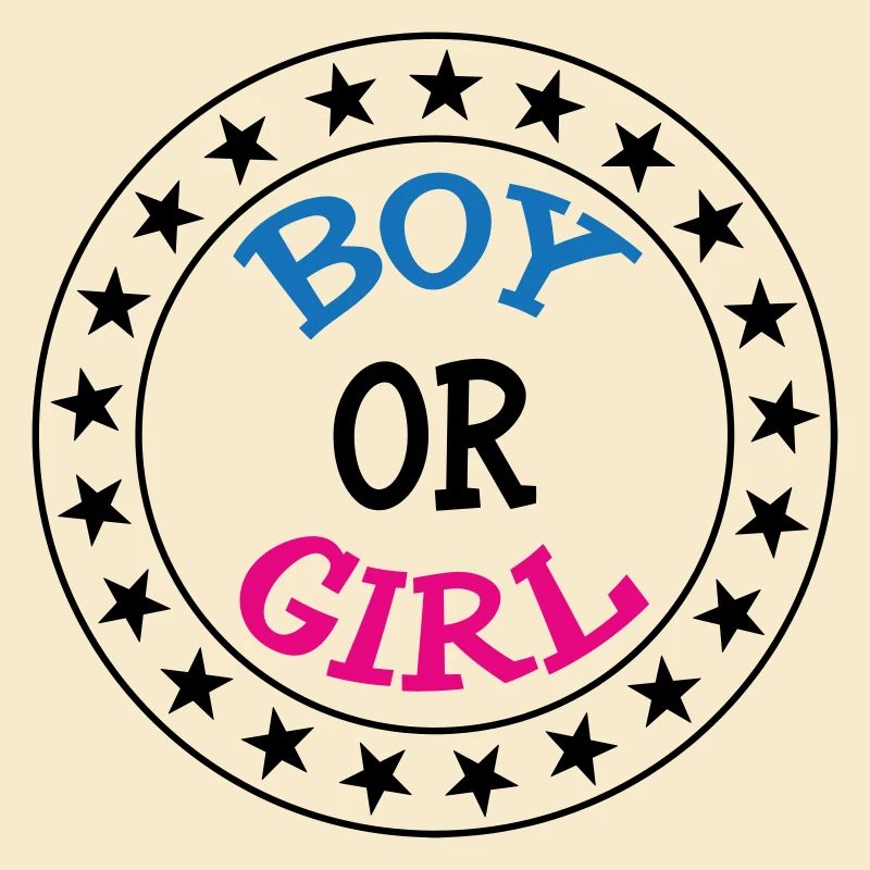 Junge oder Mädchen? Schwangerschaftsgeburt Schwanger