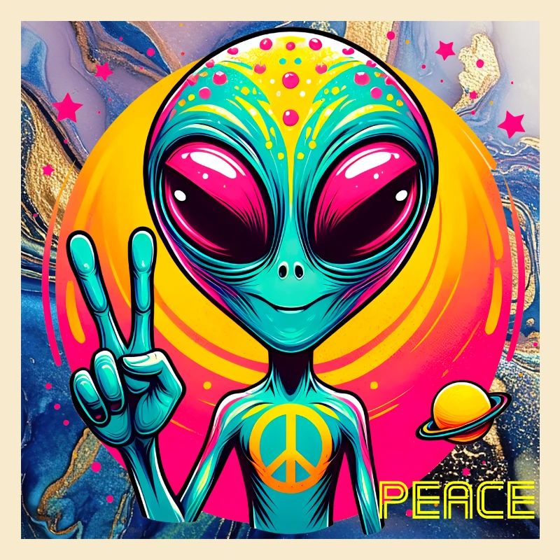 Extraterrestre psychédélique