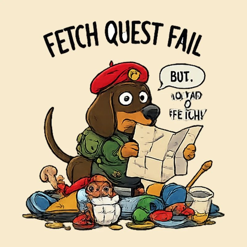 Fetch Quest Fail Pup