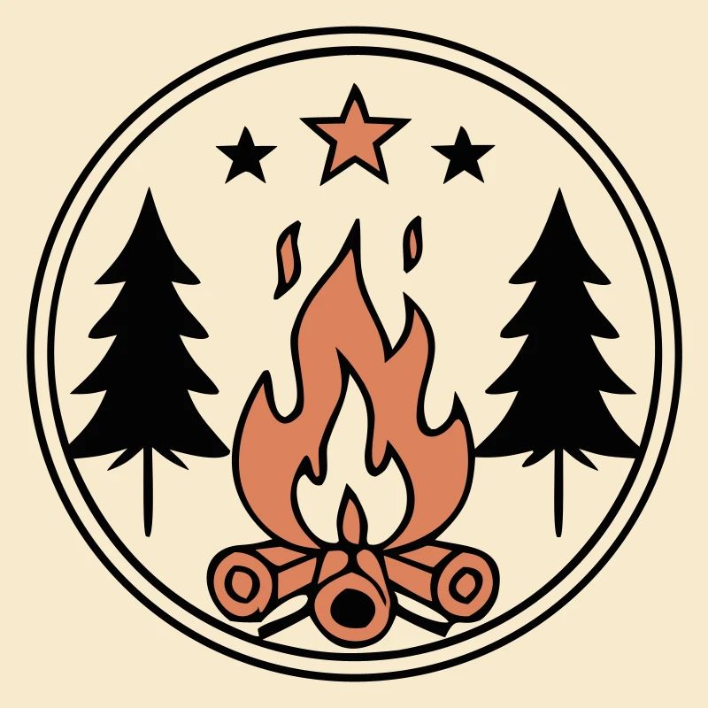 Blason du camp de Campfire Forest