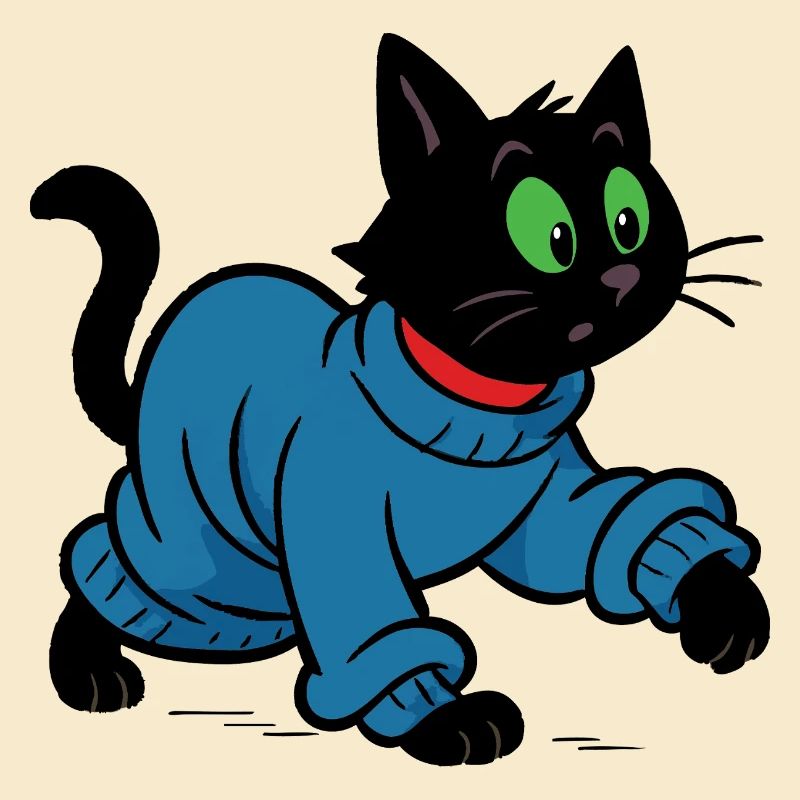 Meeko en pull oversize