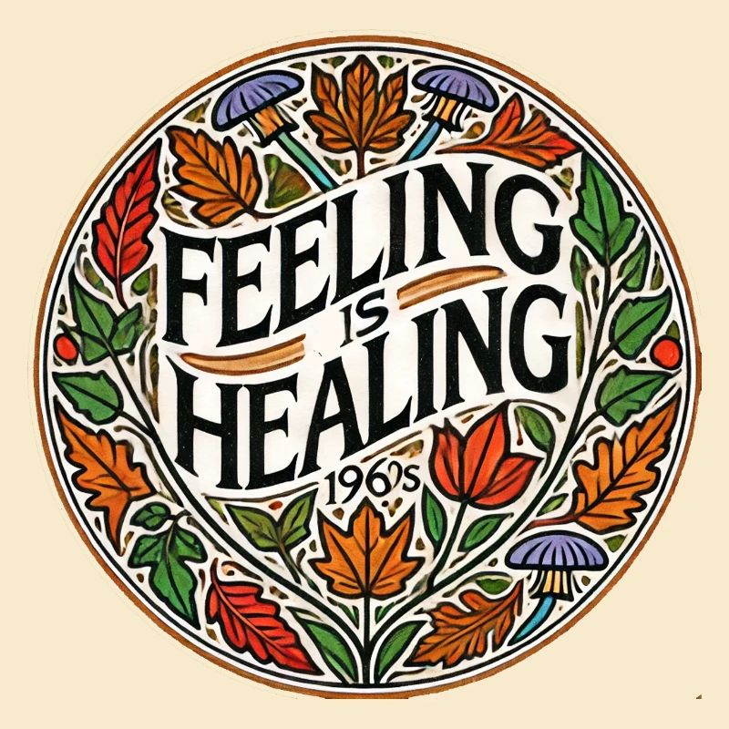 Feeling is Healing Circle Tee