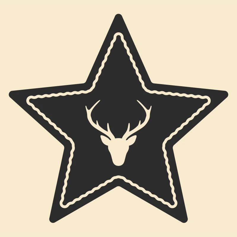 Star Deer Emblem