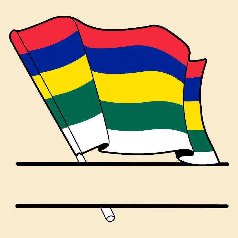 Drapeau de Terschelling – Conception personnalisée de l’île