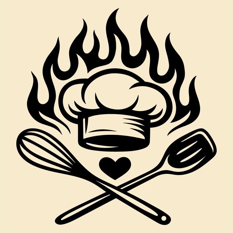 Cooking with heart and flame - Küchenliebe
