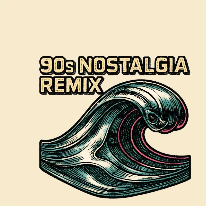 90s Nostalgia Retro Wave Vaporwave
