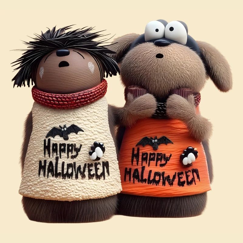 Double Spooky Trouble – Funny Halloween Wooligans