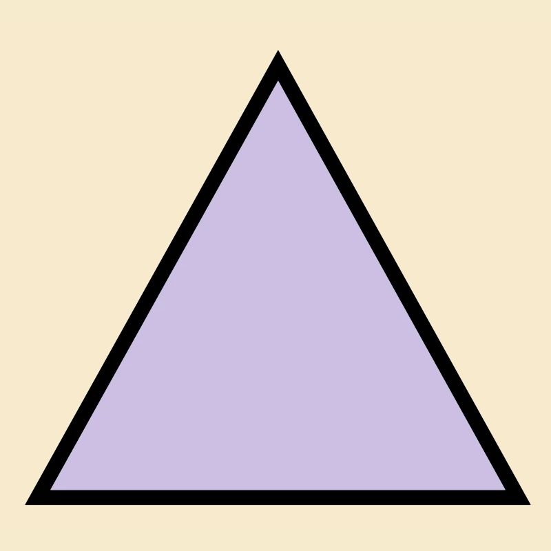 hipster triangle triangle shape
