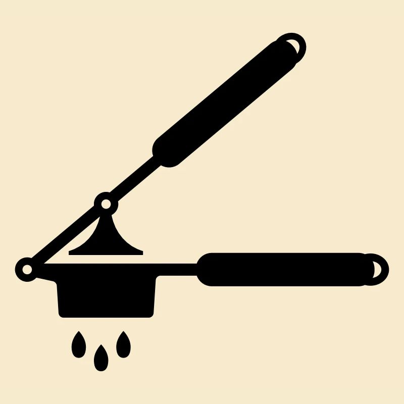 Knoblauch Presse oder Spätzle Presse