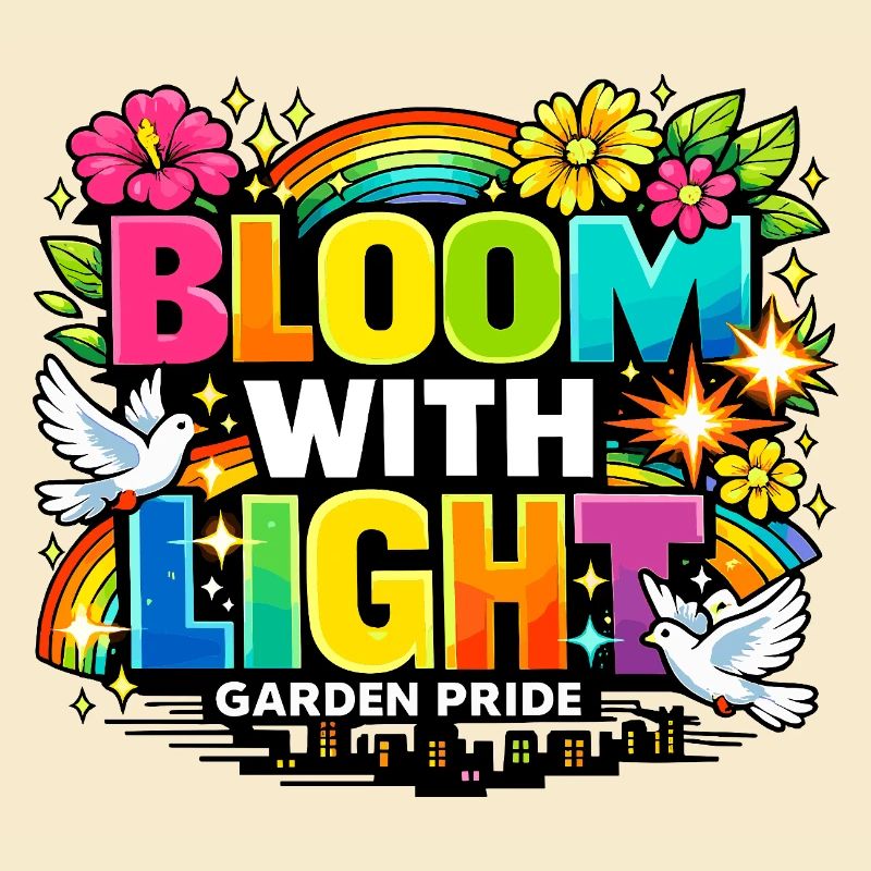 Bloom With Light Garden Pride Blumen Statement