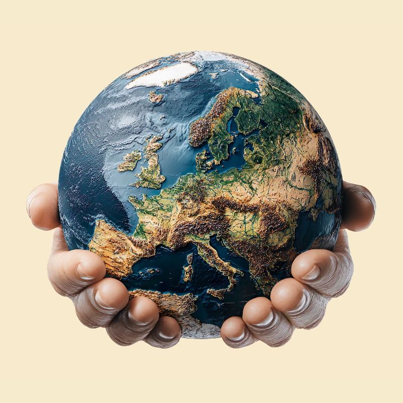 Erde in Händen: Globale Verantwortung