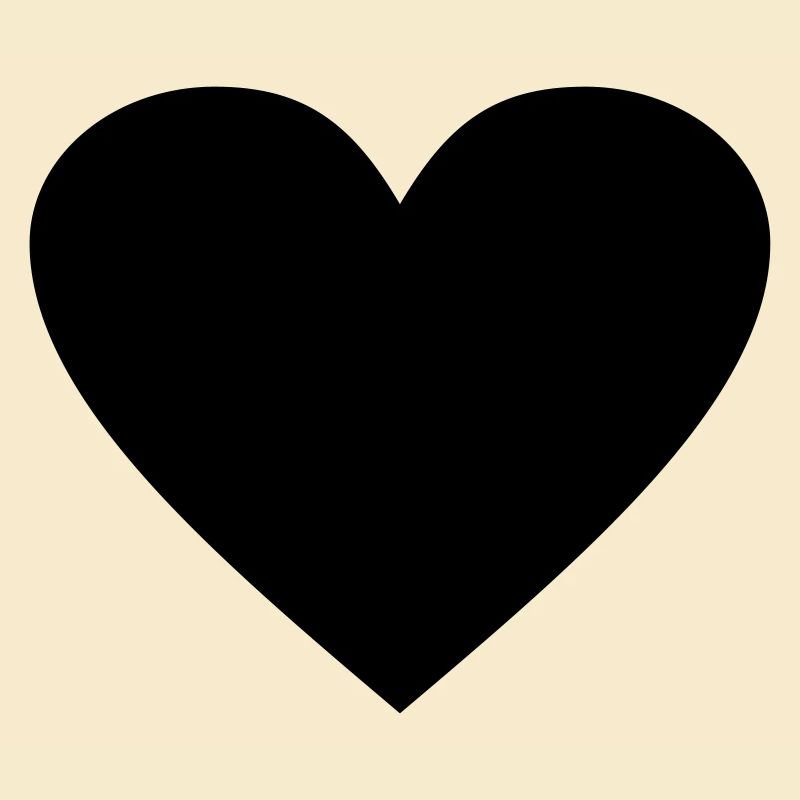 Cœur noir Awesomeelement