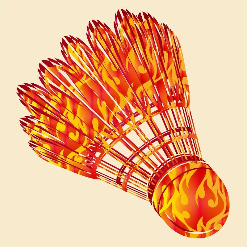 Badminton Badminton Fire Drawing
