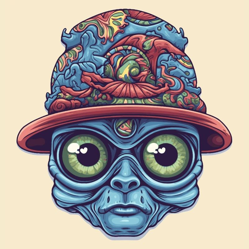 Psychedelic Alien